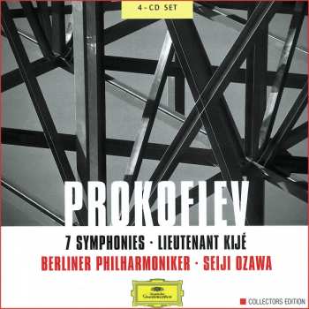 4CD/Set di cofanetti Sergei Prokofiev: 7 Symphonies •  Lieutenant Kijé