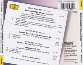 CD Sergei Prokofiev: Klavierkonzert Nr. 3, Klavierkonzert G-Dur, Gaspard De La Nuit