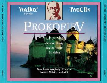 2CD/Set di cofanetti Sergei Prokofiev: The Film Music: Alexander Nevsky;  Ivan The Terrible; Lt. Kizheh