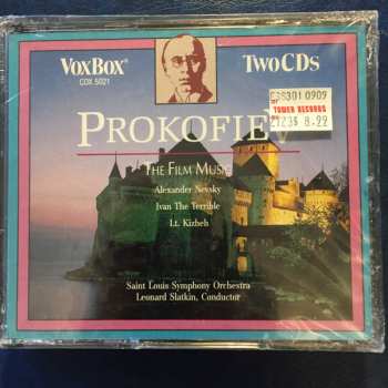 2CD/Set di cofanetti Sergei Prokofiev: The Film Music: Alexander Nevsky;  Ivan The Terrible; Lt. Kizheh