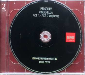 2CD Sergei Prokofiev: Prokofiev: Cinderella • Glazunov: Raymonda (Highlights)