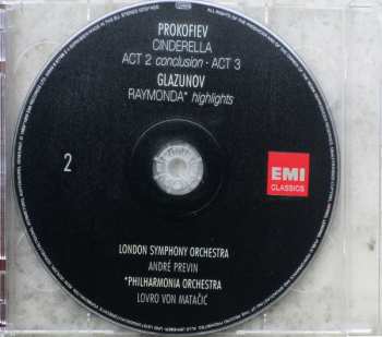 2CD Sergei Prokofiev: Prokofiev: Cinderella • Glazunov: Raymonda (Highlights)