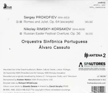 CD Sergei Prokofiev: Prokofiev - Romeo And Juliet, Op. 64 (Excerpts) • Rimsky-Korsakov - Russian Easter Festival Overture, Op. 36 DIGI