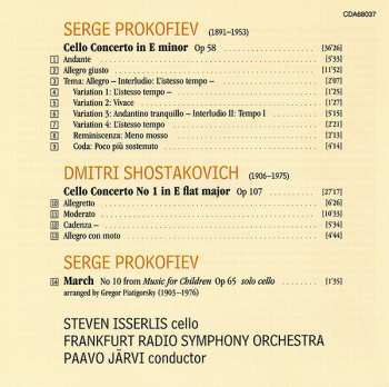 CD Sergei Prokofiev: Prokofiev • Shostakovich