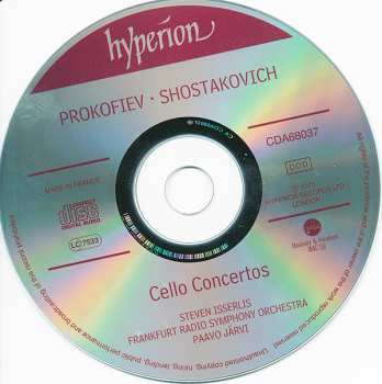 CD Sergei Prokofiev: Prokofiev • Shostakovich