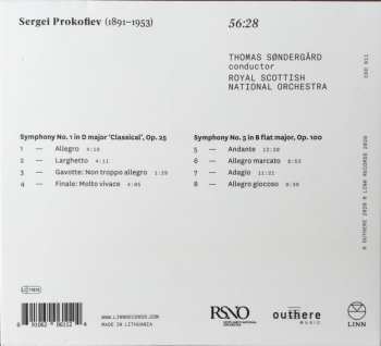 CD Sergei Prokofiev: Symphonies Nos. 1 & 5