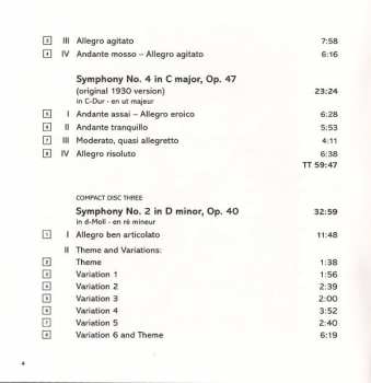 4CD/Set di cofanetti Sergei Prokofiev: The Complete Symphonies