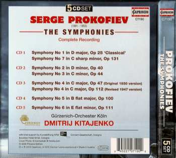 5CD Sergei Prokofiev: The Symphonies