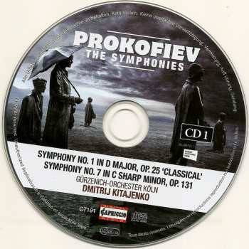 5CD Sergei Prokofiev: The Symphonies
