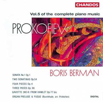 Album Sergei Prokofiev: Vol. 5 Of The Complete Piano Music