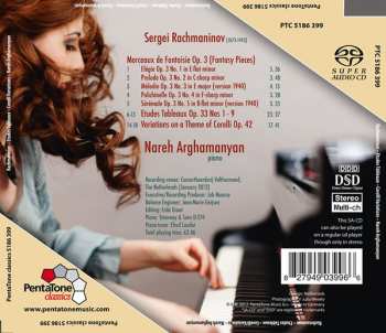SACD Sergei Vasilyevich Rachmaninoff: Morceaux De Fantaisie Op.3 / Etudes-Tableaux Op.33 / Variations On A Theme Of Corelli Op.42