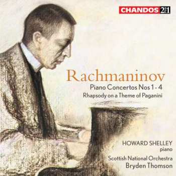 2CD Sergei Vasilyevich Rachmaninoff: Piano Conceros Nos 1-4 - Rhapsody On A Theme Of Paganini