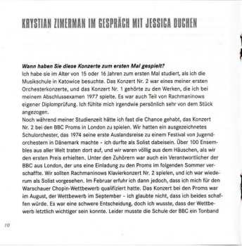 CD Sergei Vasilyevich Rachmaninoff: Rachmaninov: Piano Concertos 1 & 2