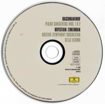 CD Sergei Vasilyevich Rachmaninoff: Rachmaninov: Piano Concertos 1 & 2