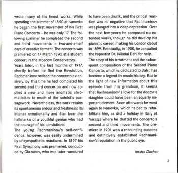 CD Sergei Vasilyevich Rachmaninoff: Rachmaninov: Piano Concertos 1 & 2