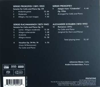SACD Sergei Prokofiev: Works For Cello And Piano