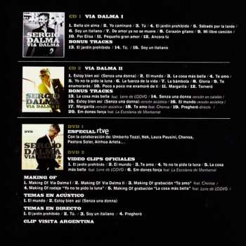 2CD/2DVD/Set di cofanetti Sergio Dalma: Via Dalma