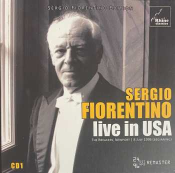 9CD/Set di cofanetti Sergio Fiorentino: Live In USA 1996-97-98