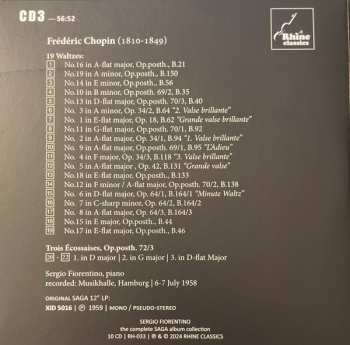 10CD/Set di cofanetti Sergio Fiorentino: The Complete Saga Collection