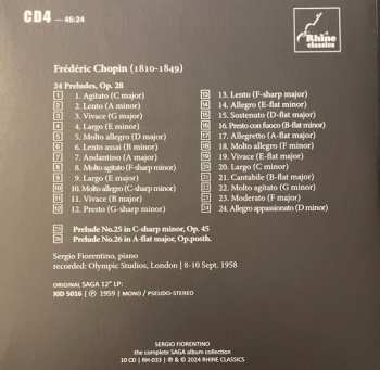 10CD/Set di cofanetti Sergio Fiorentino: The Complete Saga Collection