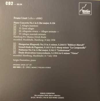 10CD/Set di cofanetti Sergio Fiorentino: The Complete Saga Collection