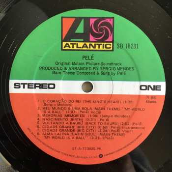 LP Sérgio Mendes: Pelé (Original Motion Picture Soundtrack)