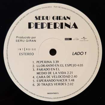 LP Serú Girán: Peperina 