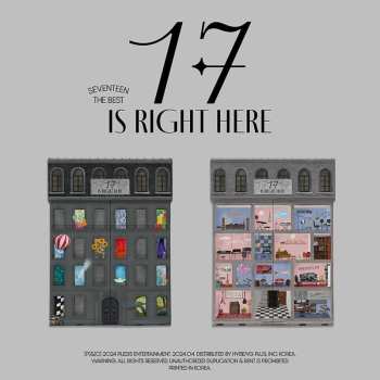 2CD Seventeen: SEVENTEEN BEST ALBUM '17 IS RIGHT HERE' LTD