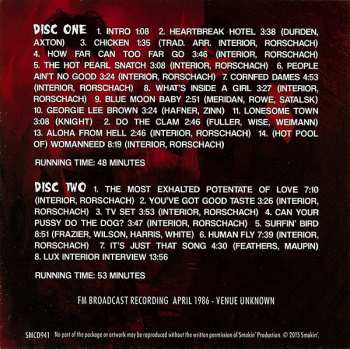 2CD The Cramps: Do The Clam (1986 Radio Live Broadcast)