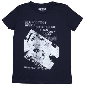 Merch Sex Pistols: Donne Maglietta Manchester Flyer