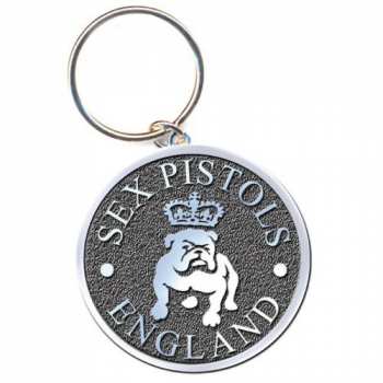 Merch Sex Pistols: Portachiavi Bull Dog 