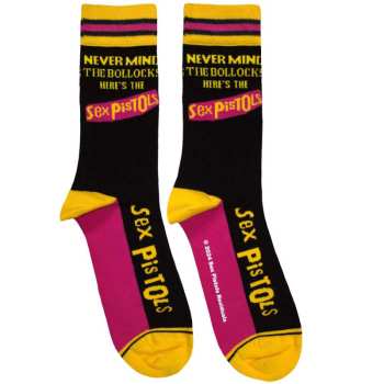 Merch Sex Pistols: Calzini alla caviglia Nmtb Stripes