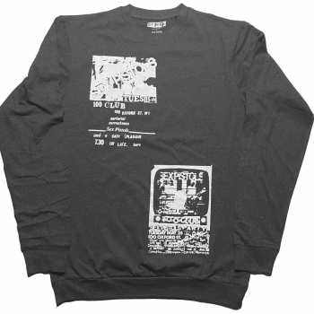 Merch Sex Pistols: Long Sleeve Maglietta 100 Club