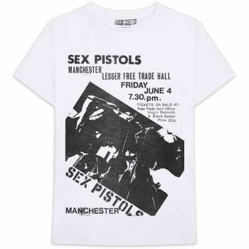 Merch Sex Pistols: Maglietta Manchester Flyer 