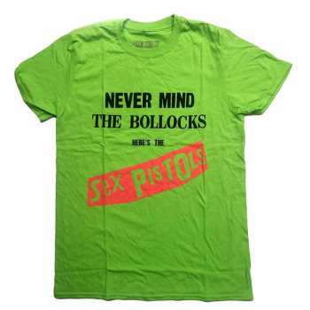 Merce Sex Pistols: The Sex Pistols Ladies T-shirt: Nevermind The B...s Original Album  (x-small) XS