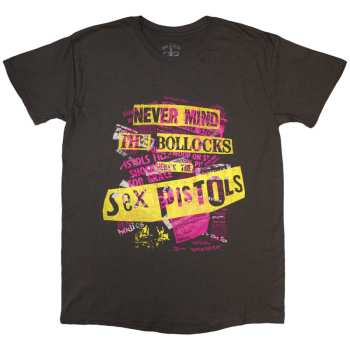Merch Sex Pistols: Maglietta Nmtb Text Overlay