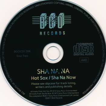 2CD Sha Na Na: From The Streets Of New York / Hot Sox / Sha Na Now