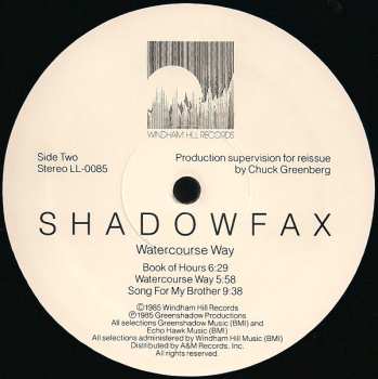 LP Shadowfax: Watercourse Way