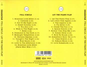 2CD Shakatak: Full Circle / Let the Piano Play