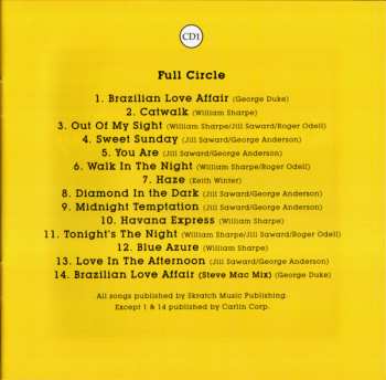 2CD Shakatak: Full Circle / Let the Piano Play