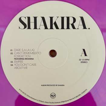 2LP Shakira: Shakira. CLR