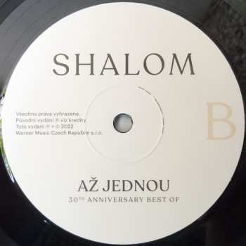 2LP Shalom: Až Jednou (30th Anniversary Best Of)