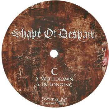 2LP Shape Of Despair: Monotony Fields LTD