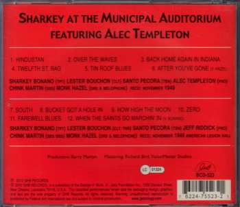 CD Alec Templeton: Sharkey Bonano At The Municipal Auditorium 1949