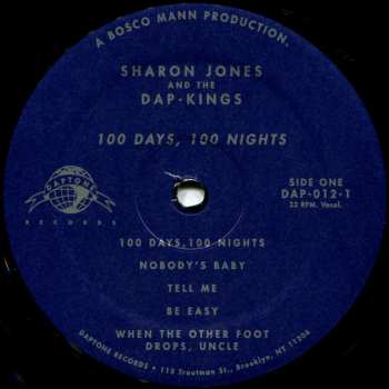 LP Sharon Jones & The Dap-Kings: 100 Days, 100 Nights