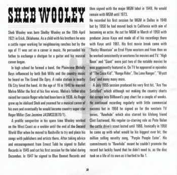 CD Sheb Wooley: Goodbye Texas Hello Tennessee 1950-1962