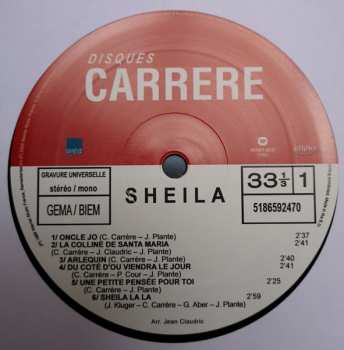 LP Sheila: Oncle Jo