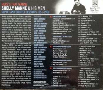 3CD/Set di cofanetti Shelly Manne & His Men: Here's That Manne
