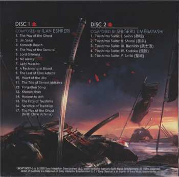 2CD Shigeru Umebayashi: Ghost Of Tsushima (Music From The Video Game)