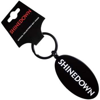 Merch Shinedown: Portachiavi Text Logo Shinedown